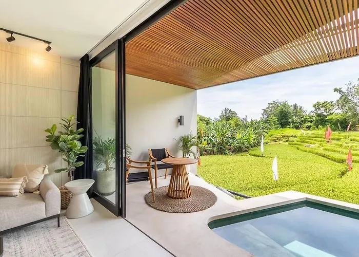 Canggu, 2br Modern With Rice Paddy View *